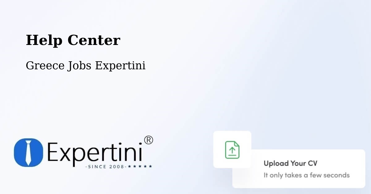 Help Center – Agios Dimitrios - Greece Jobs Expertini