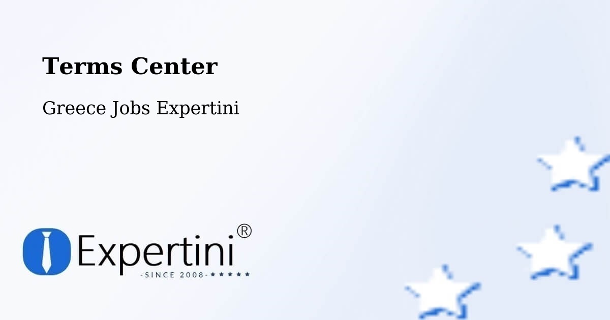 Terms of Service – Agios Dimitrios - Greece Jobs Expertini